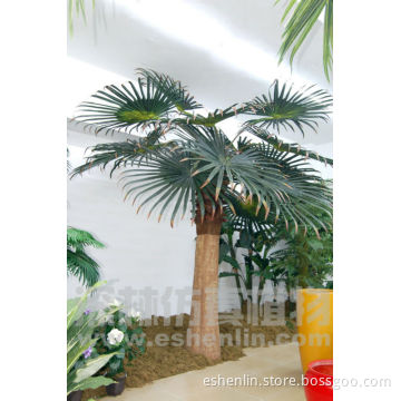 Artificial date palm tree, artificial palm tree, phoenix canarensis